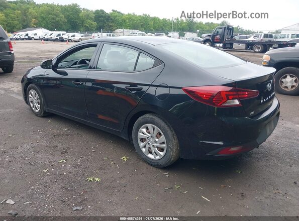 5NPD74LF8KH451431 2019 HYUNDAI ELANTRA Black Rear left