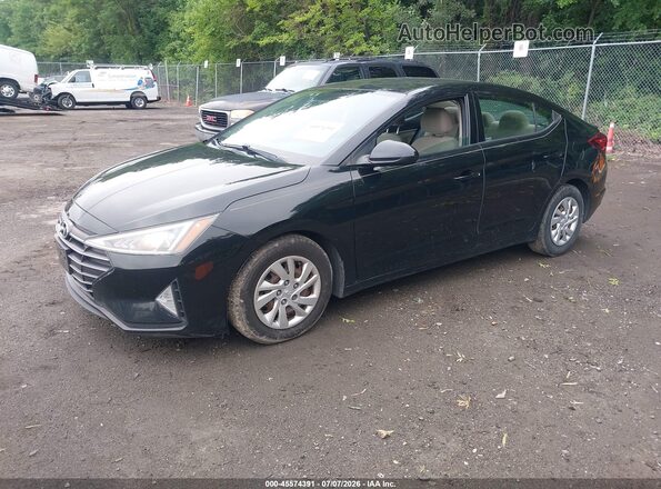 5NPD74LF8KH451431 2019 HYUNDAI ELANTRA Black Front left
