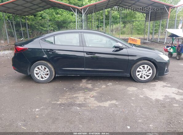 5NPD74LF8KH451431 2019 HYUNDAI ELANTRA Black Rear interior view