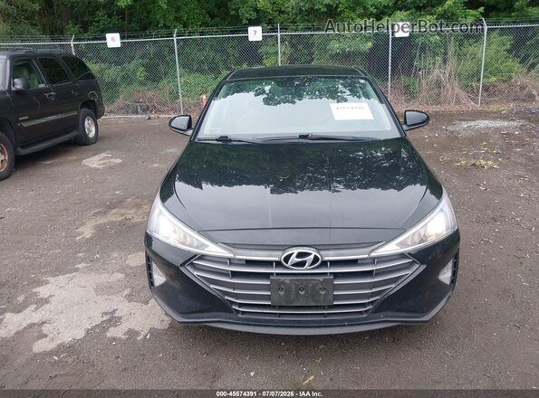 5NPD74LF8KH451431 2019 HYUNDAI ELANTRA Black Instrument cluster view