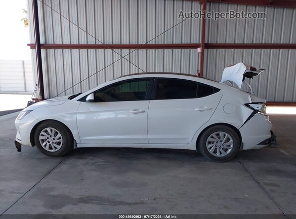 5NPD74LF8KH476765 2019 HYUNDAI ELANTRA Белый Панорамный вид салона 360°