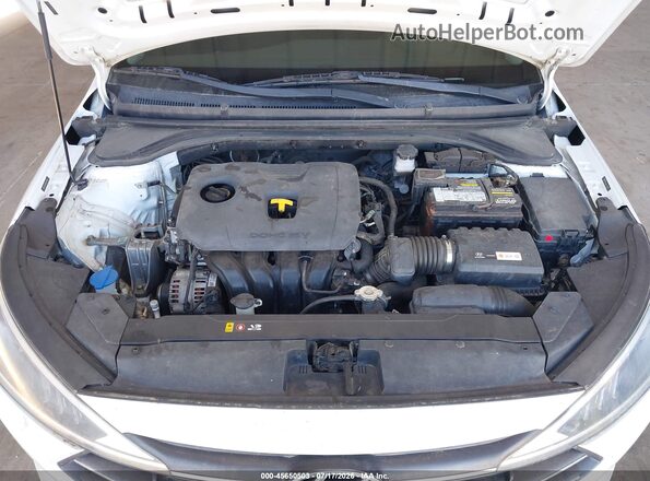 5NPD74LF8KH476765 2019 HYUNDAI ELANTRA Белый Вид сзади