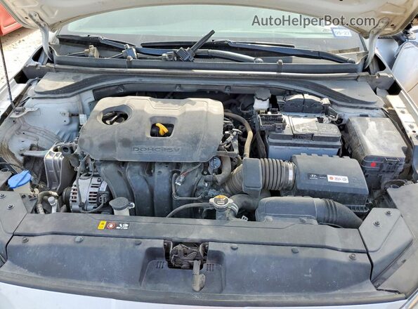 5NPD74LF8KH477933 2019 HYUNDAI ELANTRA Silver უკანა სალონის ხედი