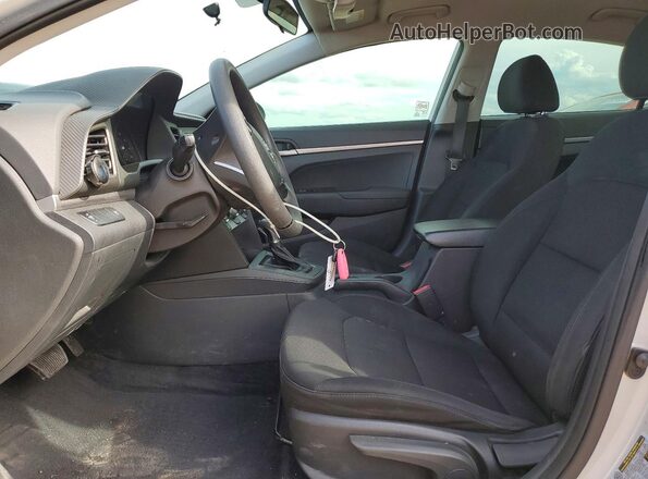 5NPD74LF8KH477933 2019 HYUNDAI ELANTRA Silver წინა სალონის ხედი