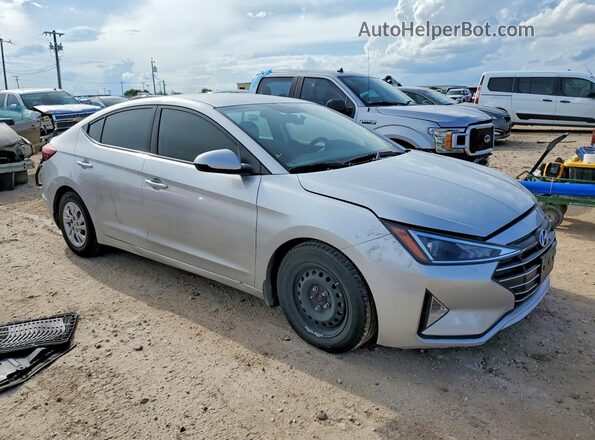 5NPD74LF8KH477933 2019 HYUNDAI ELANTRA Silver წინა მარჯვენა