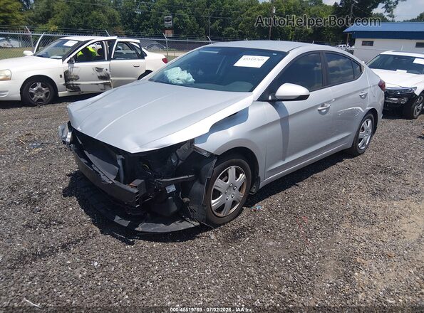5NPD74LF8KH487894 2019 HYUNDAI ELANTRA Silver Передня ліва чверть