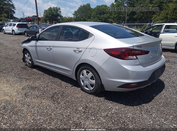 5NPD74LF8KH487894 2019 HYUNDAI ELANTRA Silver Задня ліва чверть