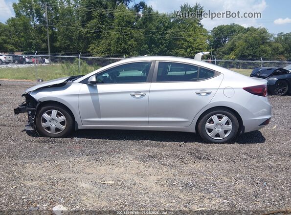 5NPD74LF8KH487894 2019 HYUNDAI ELANTRA Silver 