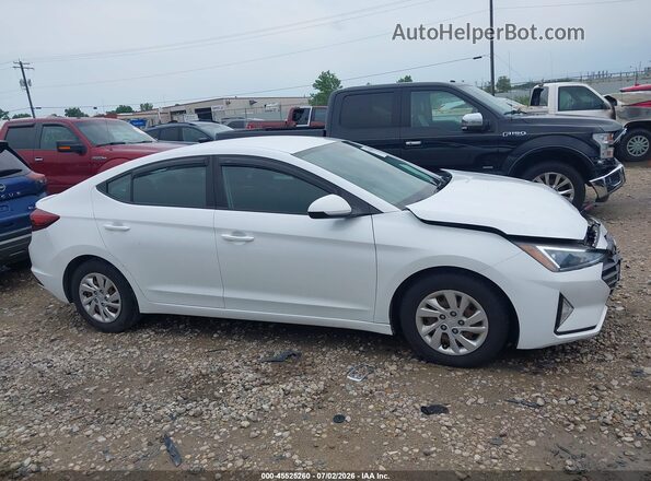 5NPD74LF8KH496871 2019 HYUNDAI ELANTRA Белый Панорамный вид салона 360°
