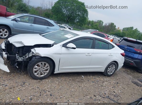 5NPD74LF8KH496871 2019 HYUNDAI ELANTRA Белый 