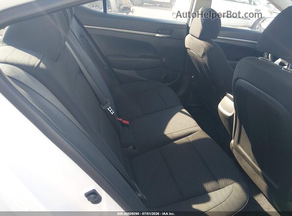 5NPD74LF8LH600213 2020 HYUNDAI ELANTRA White Vista de la etiqueta del VIN