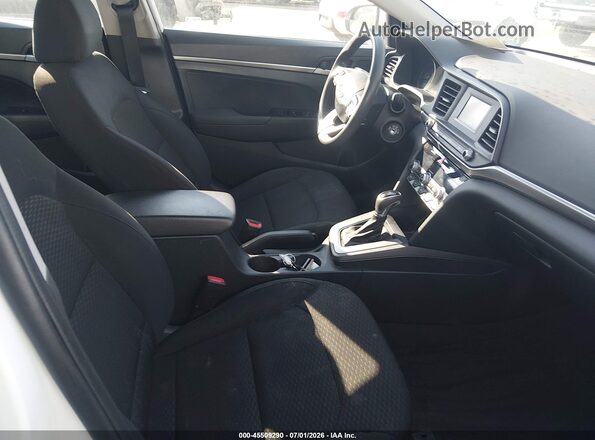 5NPD74LF8LH600213 2020 HYUNDAI ELANTRA White Vista interior delantera