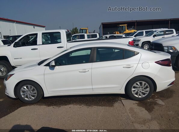 5NPD74LF8LH600213 2020 HYUNDAI ELANTRA White Vista interior de 360 grados