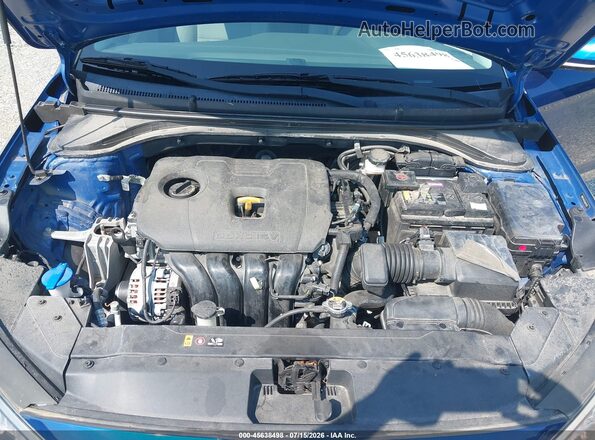5NPD74LF8LH601295 2020 HYUNDAI ELANTRA Синий Вид сзади