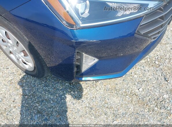 5NPD74LF8LH601295 2020 HYUNDAI ELANTRA Синий Вид спереди