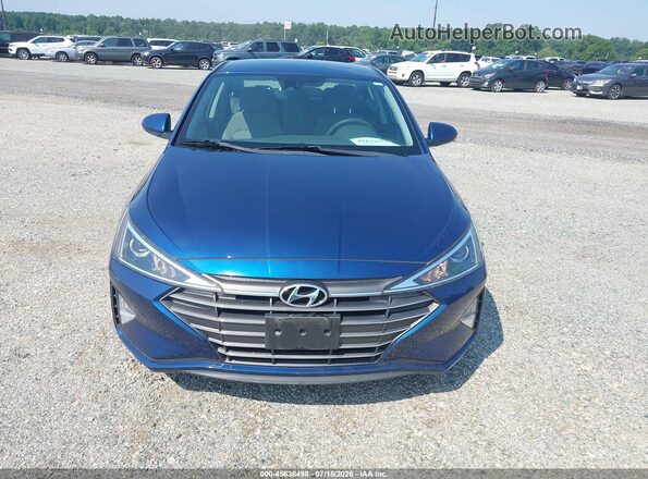 5NPD74LF8LH601295 2020 HYUNDAI ELANTRA Синий 