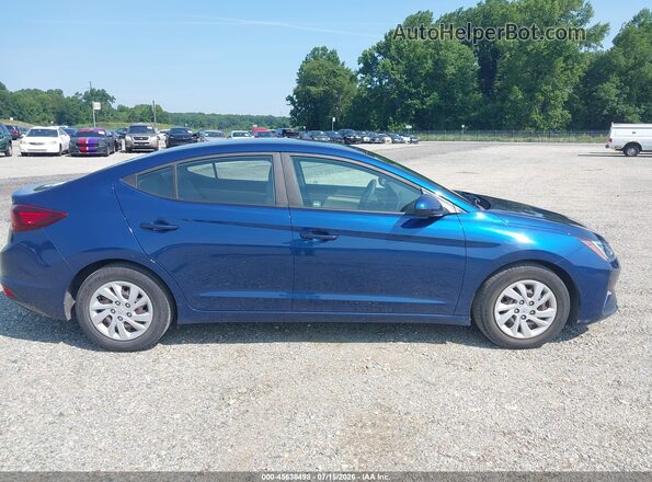 5NPD74LF8LH601295 2020 HYUNDAI ELANTRA Синий 