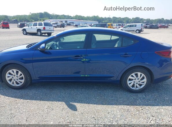 5NPD74LF8LH601295 2020 HYUNDAI ELANTRA Синий 
