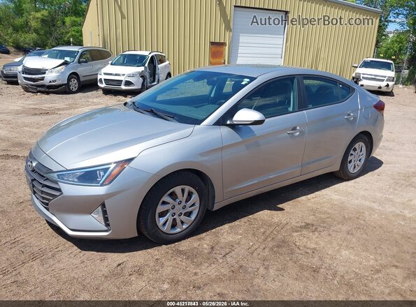 5NPD74LF8LH602088 2020 HYUNDAI ELANTRA Серебряный Передняя левая четверть