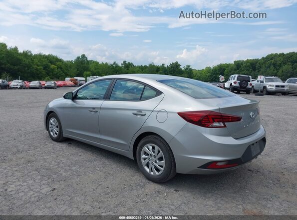 5NPD74LF8LH602107 2020 HYUNDAI ELANTRA Silver Հետևի ձախ