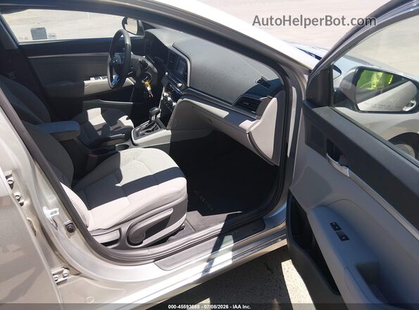 5NPD74LF8LH602978 2020 HYUNDAI ELANTRA Gray Вид салону спереду