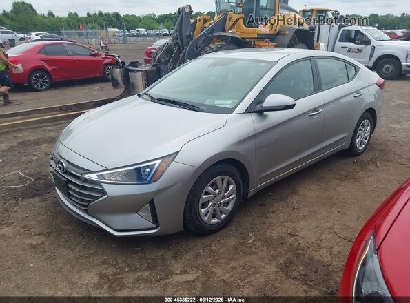 5NPD74LF8LH602995 2020 HYUNDAI ELANTRA Silver Vista tres cuartos delantera izquierda