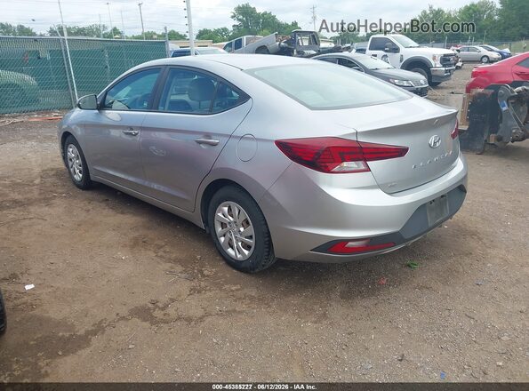 5NPD74LF8LH602995 2020 HYUNDAI ELANTRA Silver Trasero izquierdo
