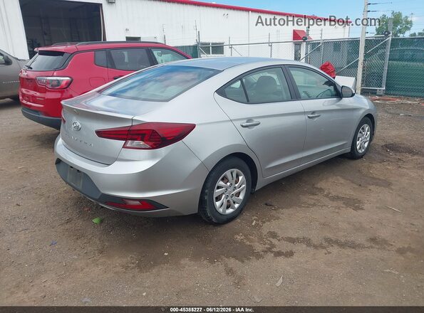5NPD74LF8LH602995 2020 HYUNDAI ELANTRA Silver Trasero derecho