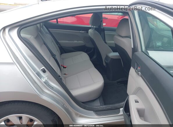 5NPD74LF8LH602995 2020 HYUNDAI ELANTRA Silver Vista de la etiqueta del VIN
