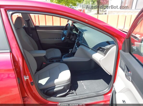 5NPD74LF8LH608909 2020 HYUNDAI ELANTRA Red Front interior view