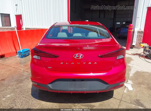 5NPD74LF8LH608909 2020 HYUNDAI ELANTRA Red 