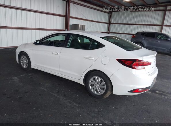 5NPD74LF8LH611258 2020 HYUNDAI ELANTRA White Задня ліва чверть