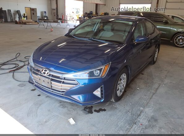 5NPD74LF8LH611292 2020 HYUNDAI ELANTRA Blue Przód lewy