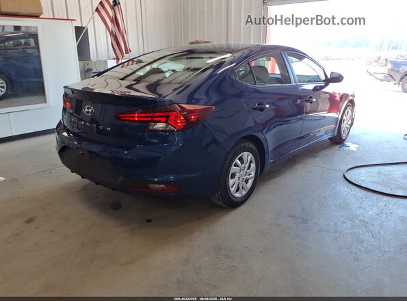 5NPD74LF8LH611292 2020 HYUNDAI ELANTRA Blue Tył prawy
