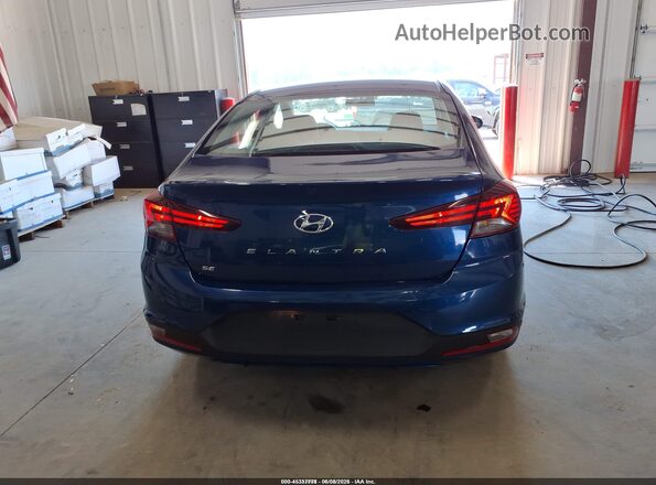 5NPD74LF8LH611292 2020 HYUNDAI ELANTRA Blue 