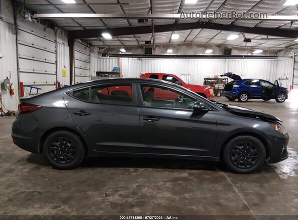 5NPD74LF8LH612104 2020 HYUNDAI ELANTRA Gray Սալոնի հետևի տեսք