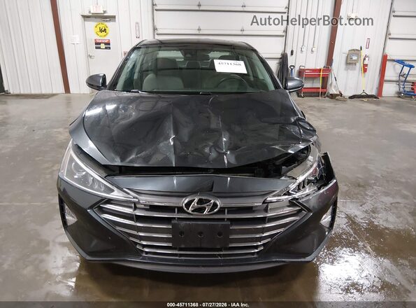 5NPD74LF8LH612104 2020 HYUNDAI ELANTRA Gray Սարքավորումների վահանակի տեսք