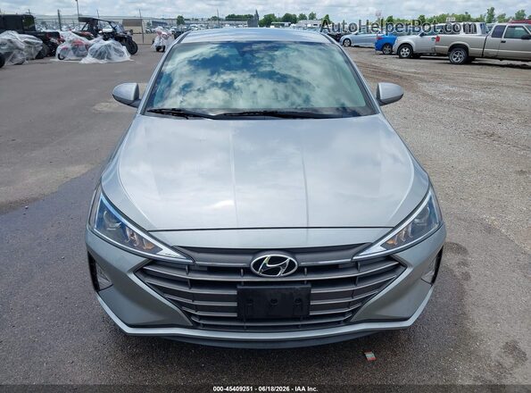 5NPD74LF8LH612202 2020 HYUNDAI ELANTRA Silver Вид щитка приладів