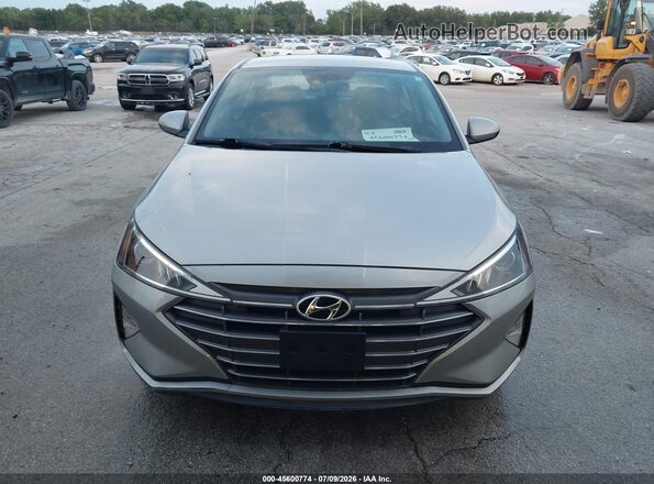 5NPD74LF8LH612507 2020 HYUNDAI ELANTRA Gray Rear interior view