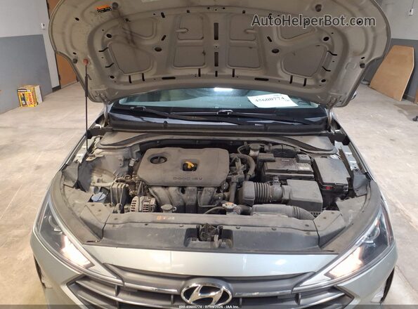 5NPD74LF8LH612507 2020 HYUNDAI ELANTRA Gray Rear view