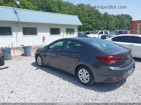 5NPD74LF8LH612569 2020 HYUNDAI ELANTRA Gray Rear left