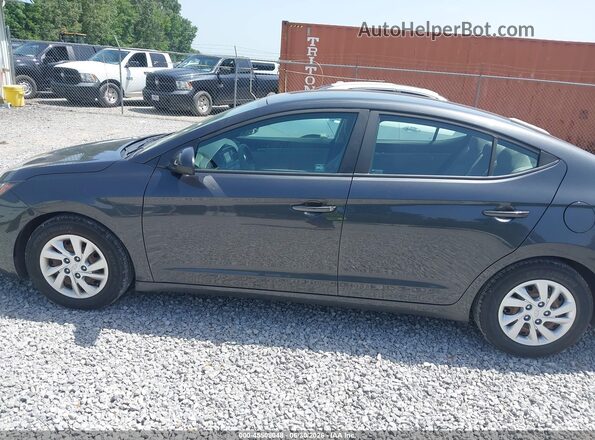 5NPD74LF8LH612569 2020 HYUNDAI ELANTRA Gray Front view