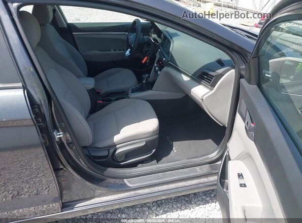 5NPD74LF8LH612569 2020 HYUNDAI ELANTRA Gray Front interior view