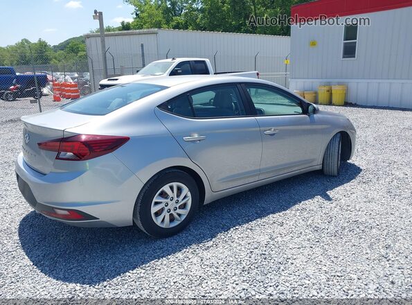 5NPD74LF8LH612846 2020 HYUNDAI ELANTRA Silver უკანა მარჯვენა
