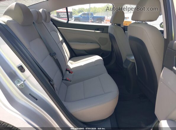 5NPD74LF8LH612846 2020 HYUNDAI ELANTRA Silver VIN კოდის სტიკერის ხედი