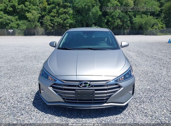 5NPD74LF8LH612846 2020 HYUNDAI ELANTRA Silver ხელსაწყოთა პანელის ხედი