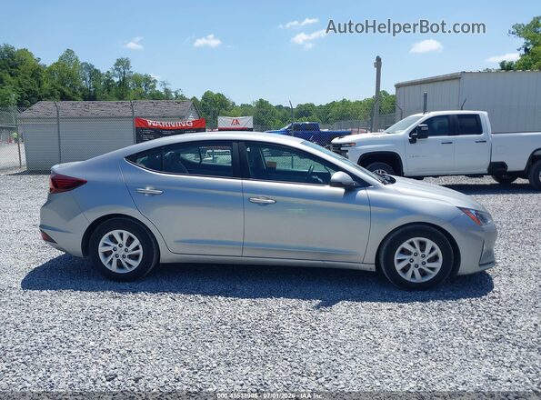 5NPD74LF8LH612846 2020 HYUNDAI ELANTRA Silver უკანა სალონის ხედი