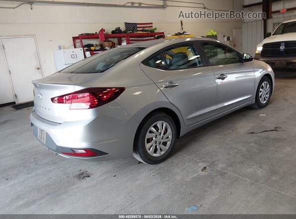 5NPD74LF8LH613155 2020 HYUNDAI ELANTRA Silver უკანა მარჯვენა
