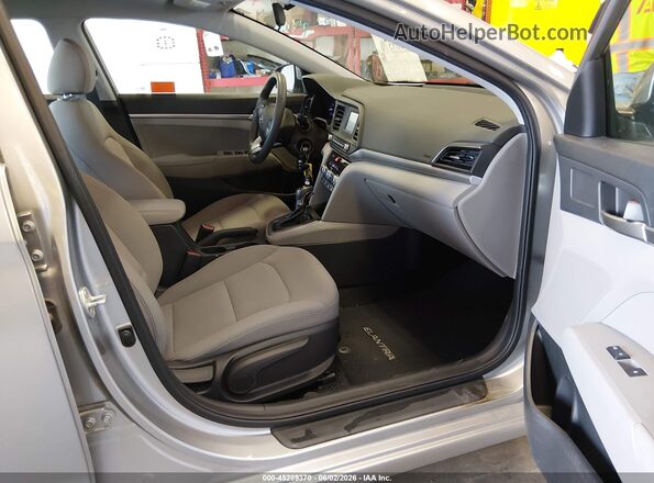5NPD74LF8LH613155 2020 HYUNDAI ELANTRA Silver წინა სალონის ხედი