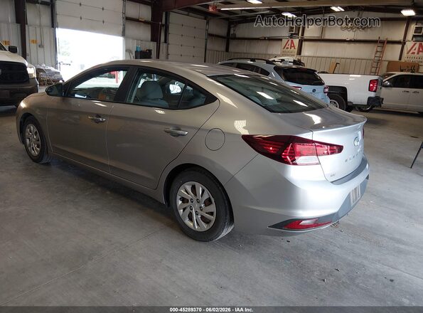5NPD74LF8LH613155 2020 HYUNDAI ELANTRA Silver უკანა მარცხენა
